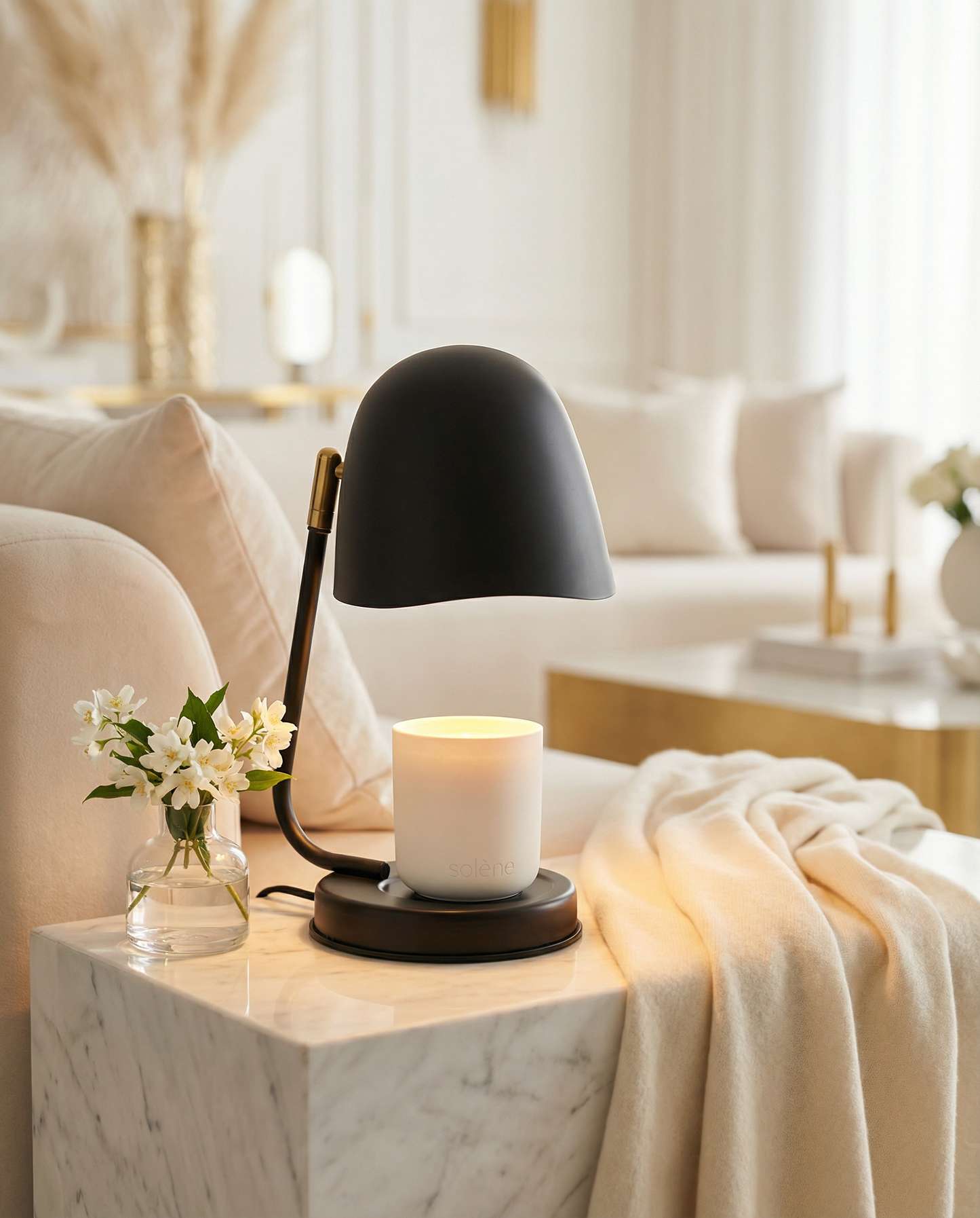 Wickless Candle - Ambered Vanille